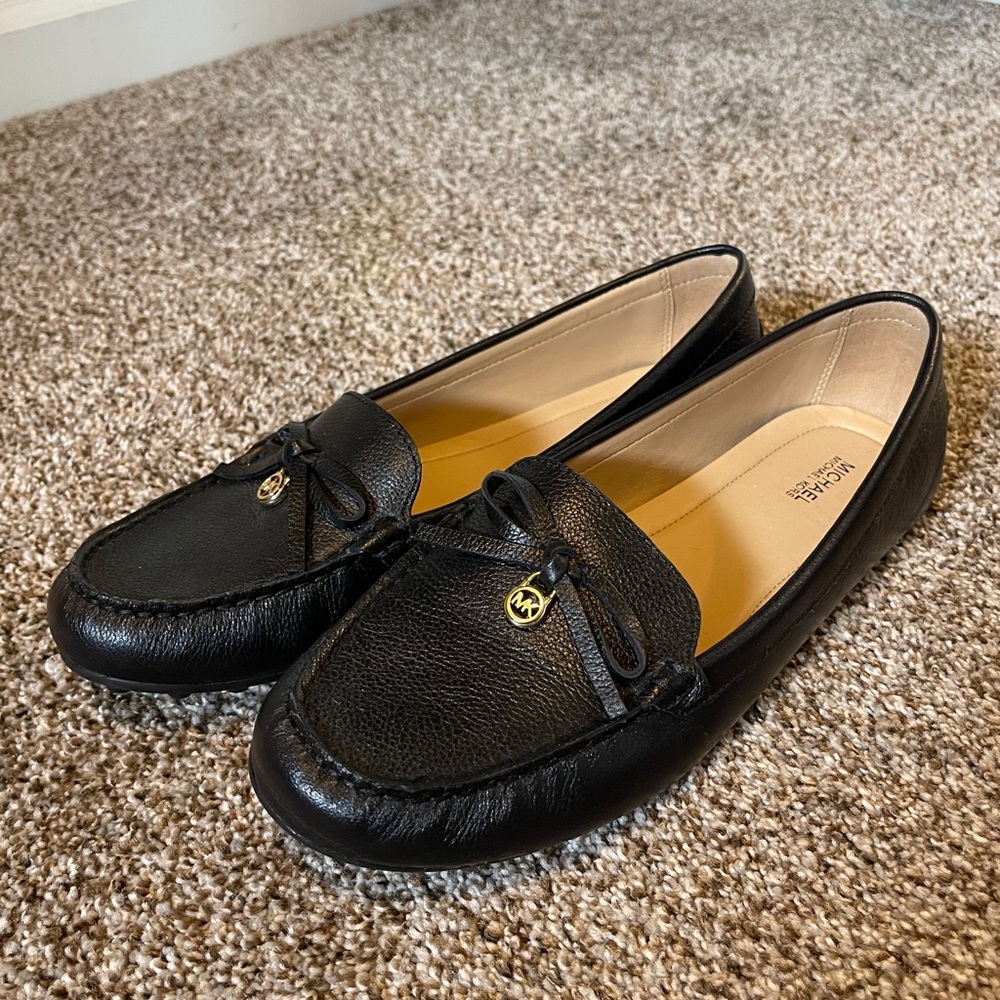 MICHAEL Michael Kors Moccasin-style loafers in black